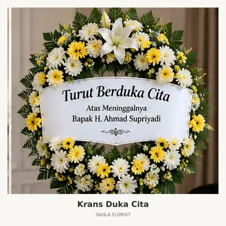 Krans Bunga Duka Hegarsari